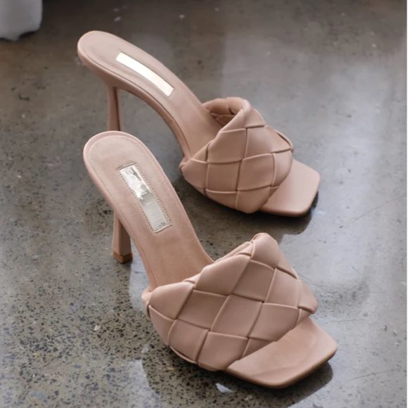 Billini Sandro Mules in Nude - Picture 3 of 5